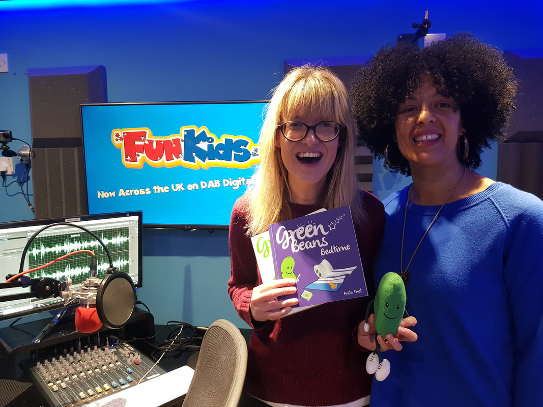 Anita Frost, is proud to have an ongoing partnership with Fun Kids radio